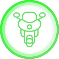 Motorrad kreativ Symbol Design vektor