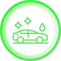 Auto waschen kreativ Symbol Design vektor