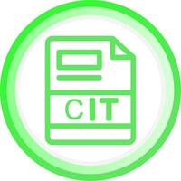 cit kreativ Symbol Design vektor