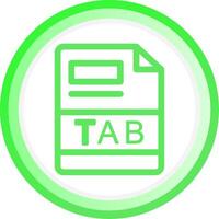 Tab kreativ Symbol Design vektor