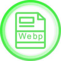 webp kreativ Symbol Design vektor