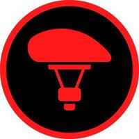 Fahrradhelm kreatives Icon-Design vektor