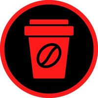 Kaffee kreatives Icon-Design vektor