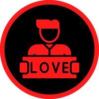 liebe kreatives Icon-Design vektor