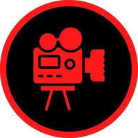 Videokamera kreatives Icon-Design vektor