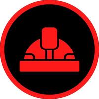 Helm kreatives Icon-Design vektor