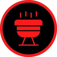 BBQ kreatives Icon-Design vektor