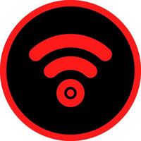 Wifi kreatives Icon-Design vektor