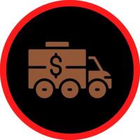 Bankwagen kreatives Icon-Design vektor