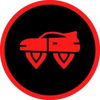 Zukunft Transport kreativ Symbol Design vektor