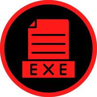 exe kreativ Symbol Design vektor