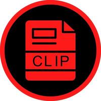 Clip kreativ Symbol Design vektor