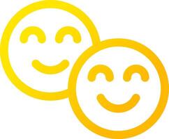 Smiley kreatives Icon-Design vektor