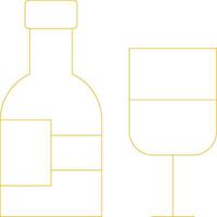 Wein kreatives Icon-Design vektor