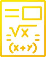Mathe kreatives Icon-Design vektor