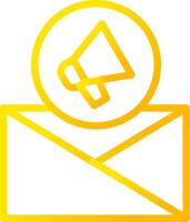 Email Marketing kreativ Symbol Design vektor