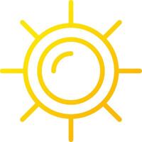 sonnig Tag kreativ Symbol Design vektor