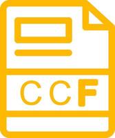 ccf kreativ ikon design vektor