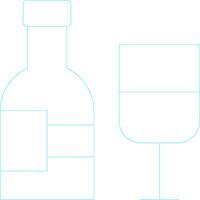 Wein kreatives Icon-Design vektor