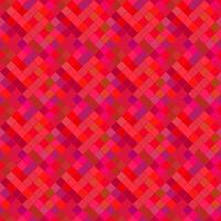 geometrisch nahtlos diagonal Platz Muster Hintergrund Design - - abstrakt wiederholen rot Vektor Grafik von Quadrate