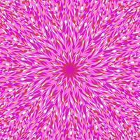 geometrisk abstrakt polygonal mosaik- mönster bakgrund - hypnotisk cirkulär psychedelic färgrik vektor grafisk från geometrisk former