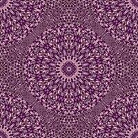 geometrisch Blumen- Mandala Muster Design - - nahtlos orientalisch Bohemien Vektor Hintergrund