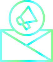 Email Marketing kreativ Symbol Design vektor