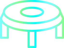 Trampolin kreativ Symbol Design vektor