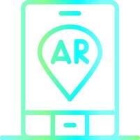 ar Navigation kreativ Symbol Design vektor