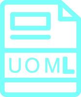 uoml kreativ Symbol Design vektor