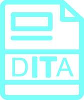 dita kreativ Symbol Design vektor