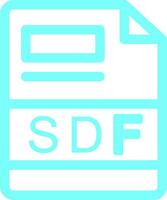 sdf kreativ Symbol Design vektor