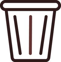 Trash-kreatives Icon-Design vektor