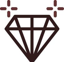 Diamant kreatives Icon-Design vektor