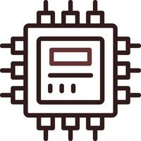 CPU-kreatives Icon-Design vektor