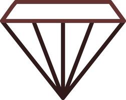 diamant kreativ ikon design vektor
