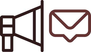 Email Direkte Marketing kreativ Symbol Design vektor