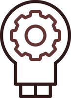 hoch Technik kreativ Symbol Design vektor