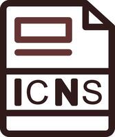 icns kreativ Symbol Design vektor