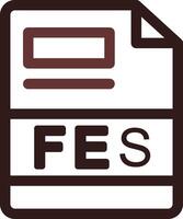 fes kreativ Symbol Design vektor