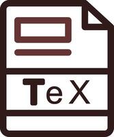 tex kreativ Symbol Design vektor