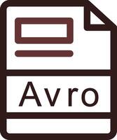 Avro kreativ Symbol Design vektor