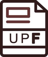 upf kreativ Symbol Design vektor