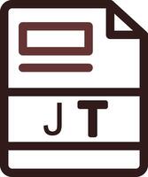 jt kreativ Symbol Design vektor