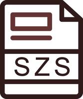 szs kreativ Symbol Design vektor