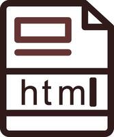 html kreativ ikon design vektor