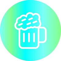 Bier kreatives Icon-Design vektor