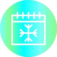 Winter kreativ Symbol Design vektor