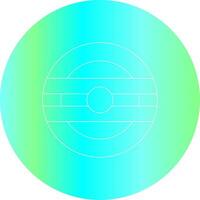 linje lutning cirkel design vektor