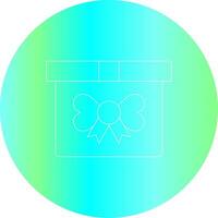 Geschenkbox kreatives Icon-Design vektor